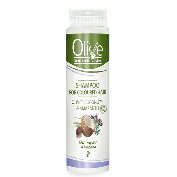 Shampoo For Coloured Hair – Olive, Coconut & Amaranth